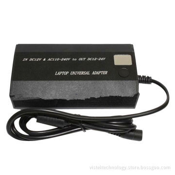 In DC 12V & AC 110-240V to Out DC 12-24V Laptop Universal Adapter